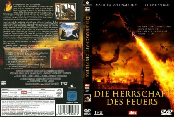 poster Die Herrschaft des Feuers  (2002)